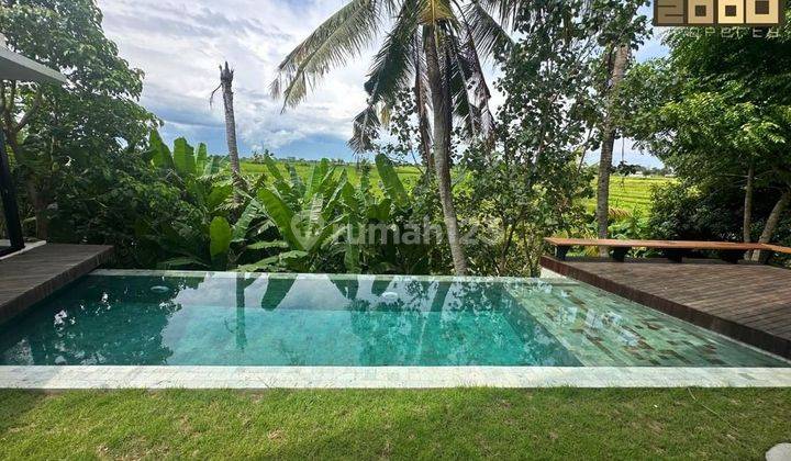 Villa Modern Dengan View Greenbelt Sungai Di Tanah Lot Tabanan 2