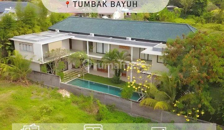 Tropical Modern Villa with Rice Field Views in Canggu, Bali 1