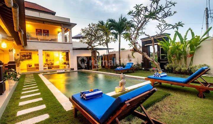 Dijual Villa Dengan View Sawah Gunung Pererenan, Bali 1