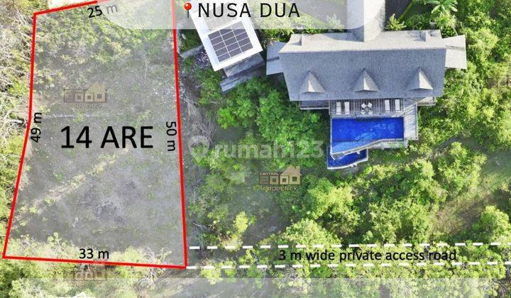 Land for sale in a strategic location located in Nusa Dua, Bali 1