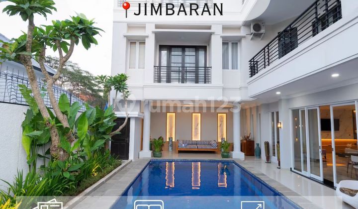 Spacious Luxury Villa with Pool & Open Balcony, Heart of Jimbaran