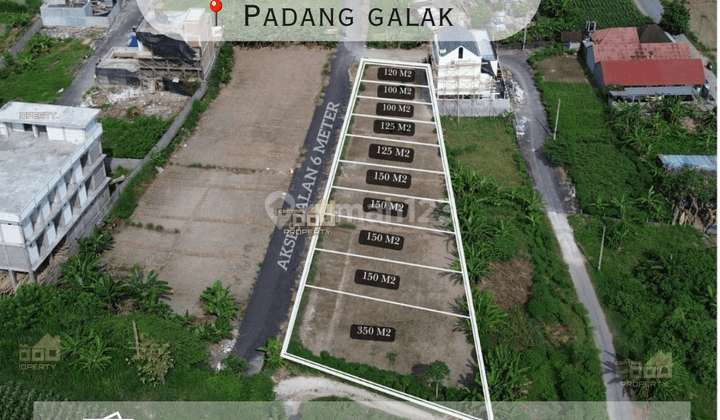 For Sale  Kavlingan Freehold land at Padang galak Sanur 1