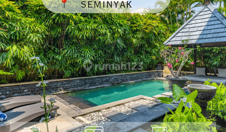 Villa Dijual, Hanya 3 Menit Dari Pantai Seminyak Bali 1