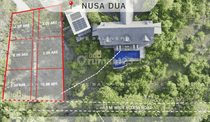 Freehold Land With Sea View In Nusa Dua 1