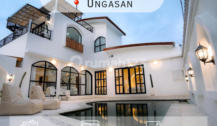 Villa For Sale - 2 Units In Ungasan With Ocean & Valley View