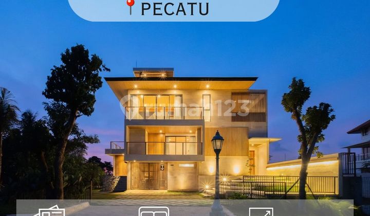 Vila Mewah di Pecatu, Keanggunan Tepi Laut dengan Pemandangan dari Atap Vila Mewah di Pecatu, Keanggunan Tepi Laut dengan Pemandangan dari Atap