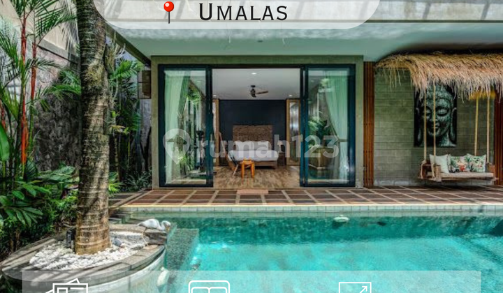 Villa Mewah Modern di Umalas, Full Furnished, Akses Jalan 5 Meter