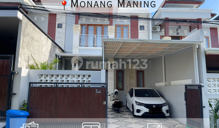 For Sale House in West Denpasar, Monang Maning Area