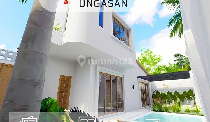 Villa di Ungasan Dengan Pemandangan Laut Dan Gwk 1