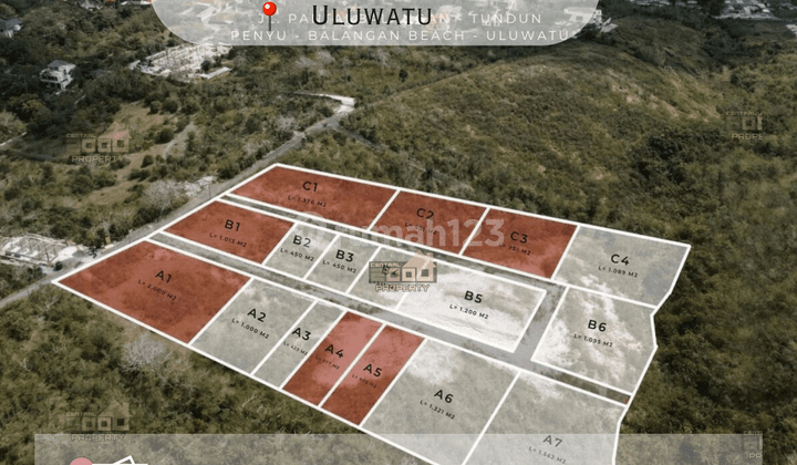 Tanah Untuk Dijual Disewakan Di Uluwatu Bali 1