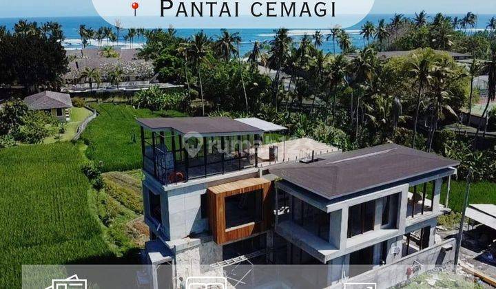 For Sale New Villa With Beautiful Sea View In Cemagi, Bali