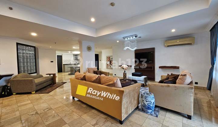 Apartemen Brawijaya, Kebayoran Baru, siap huni, 3 km ke SCBD 2