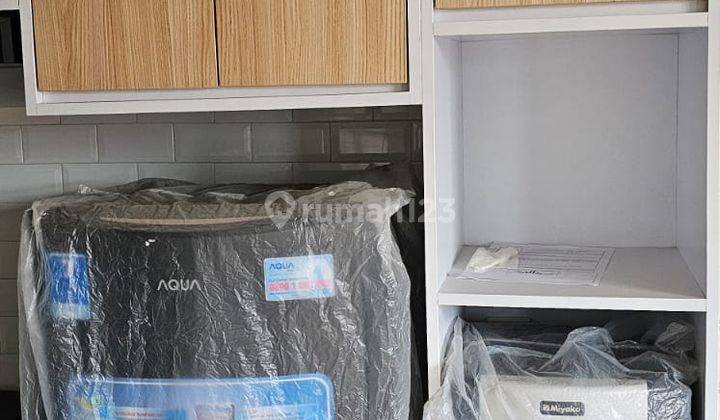 Dijual unit studio premium tipe besar 36m full furnis di apartemen grand asia afrika bandung 1