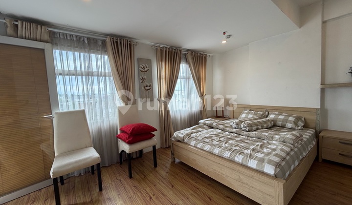 Disewakan Unit Studio Tipe Besar 36M Furnis Bagus Siap Huni Grand Asia Afrika 2