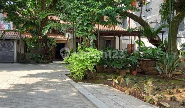 Well-Maintained Green Land House in Lebak Bulus, Very Rare to Find