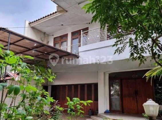 Calculate Land for Pondok Indah House in Green Field, Spacious Land, Quiet Environment, Wide Road