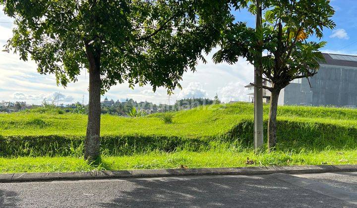 Tanah kavling Di Budi indah Heliconia Jalan Depan lebar 1