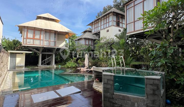 Dijual Villa Antik di Buduk Canggu ada rumah pohon
