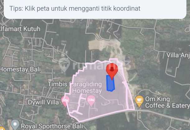 Tanah luas bukit Landai Luas dan Besar di Kutuh Pandawa Bali