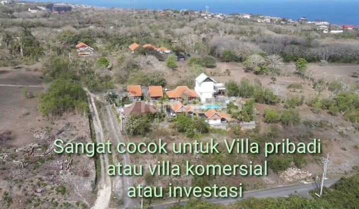 Tanah komersial Full view laut abadi, di jln raya pantai karang Pandawa, Nusa dua - Bali