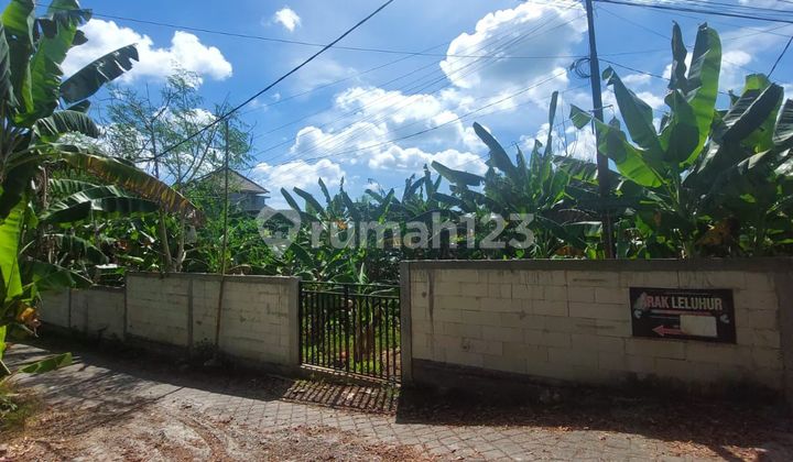 Strategic Land Ready to Build on Main Road Blongkeker Jimbaran