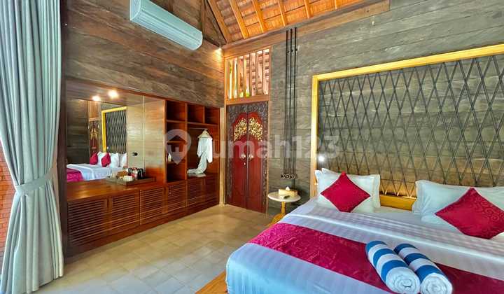 Dijual Villa di Ubud Dengan Pemandangan Hutan Tropis dan Sungai 2