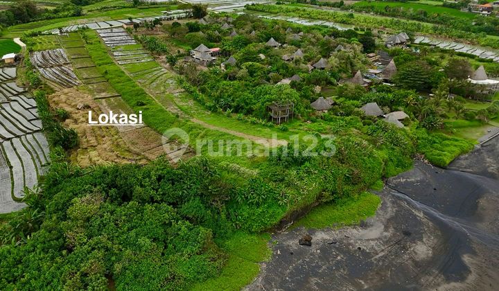 Tanah di Pantai yeh gangga Bali View Sawah dan Loss Pantai
