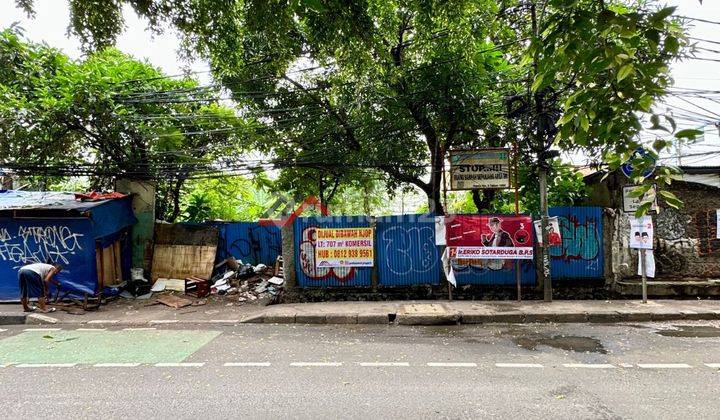 Jalan Sahardjotebet jaksel.tanah komersil harga dibawah njop 2