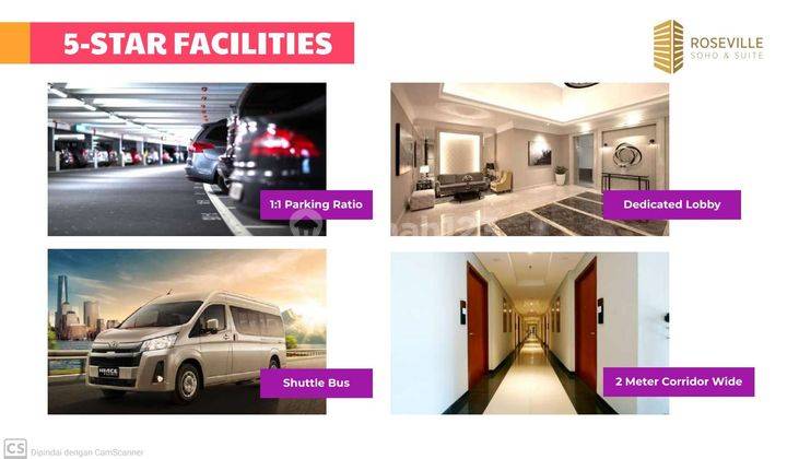 apartment full furnish dan siap huni di pusat kota BSD 7