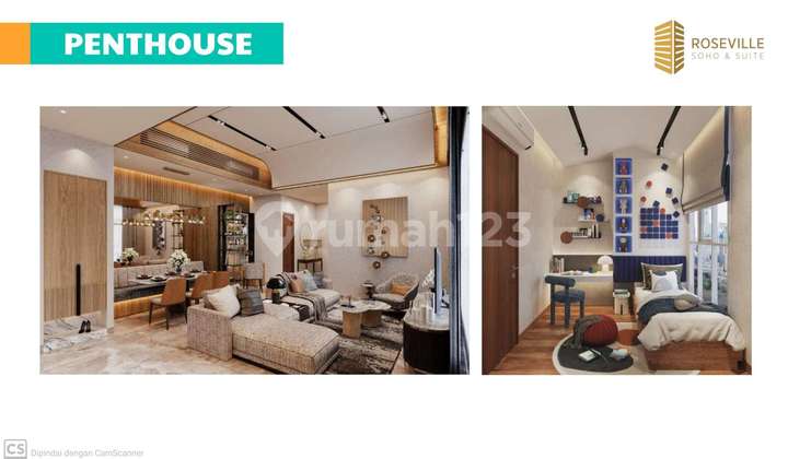 apartment full furnish dan siap huni di pusat kota BSD 9