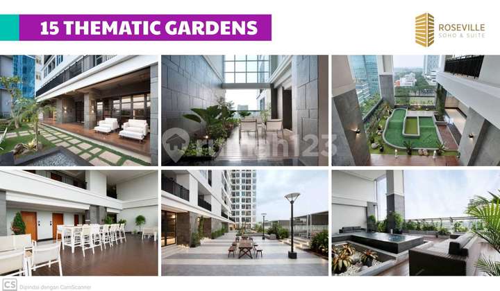 apartment full furnish dan siap huni di pusat kota BSD 10