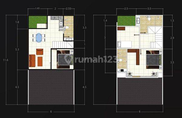 Rumah 2 Lantai Dalam Cluster Lokasi Strategis Bebas Banjir 15 Menit Ke Bandara Halim 2