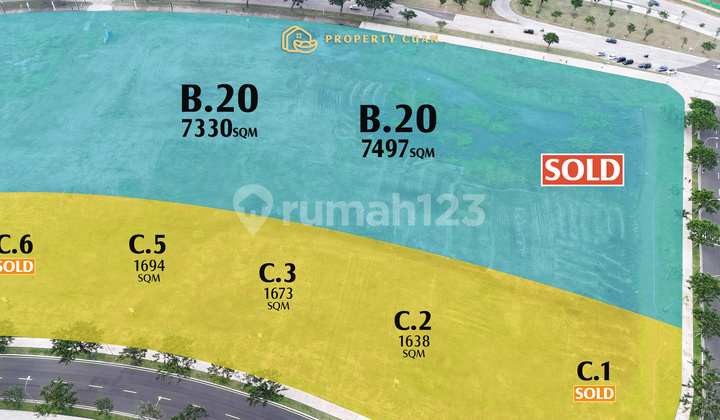 Kavling Commerical CBD alam sutera 7330 m2