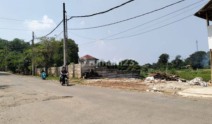 Tanah dijual pinggir jalan dekat citra garden serpong 2