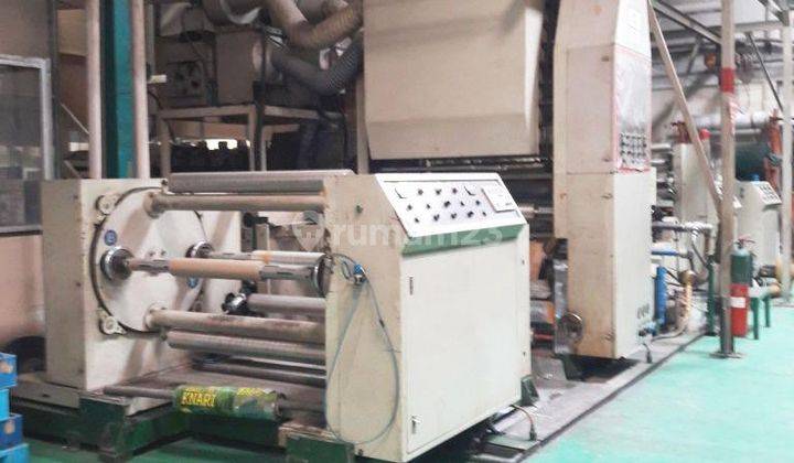 Pabrik Percetakan Packaging dan Rottogravure Lengkap dengan mesin-mesinnya + Gudang 15