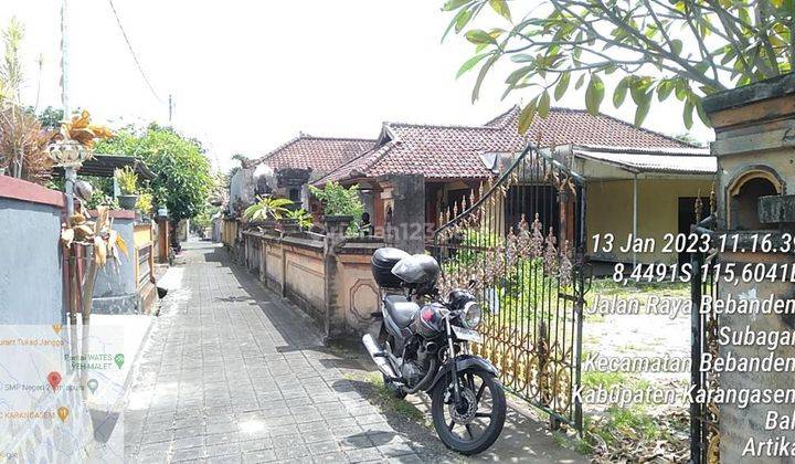 Jual Murah Sekali Rumah Luas Tanah 430m, Shm, di Jl. Bebandem, Karangasam, Bali  2