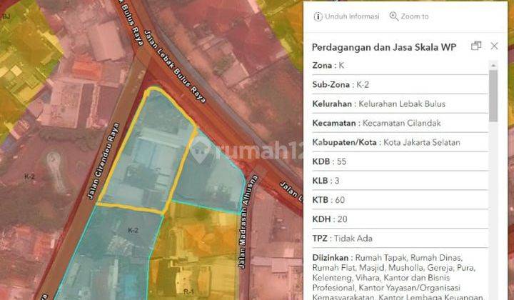 Jual Atau Sewa Tempat Usaha Strategis di Hoek, Jl. Lbk Bulus Ry Lbk Bulus Pdk 1