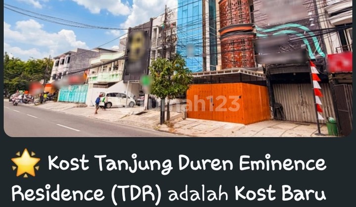 24-Room Boarding House "Tanjung Duren Eminence Residence" on Jl. Tj. Duren Raya, West Jakarta 2