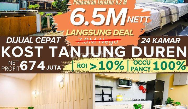 Hanya 1 Unit, Jarang Ada, Kost di Tanjung Duren Urban Residence 1