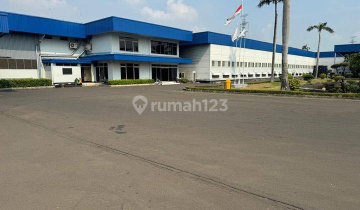 DIJUAL PABRIK + GUDANG LS: 3,5 Ha DI BEKASI, JAWA BARAT 1