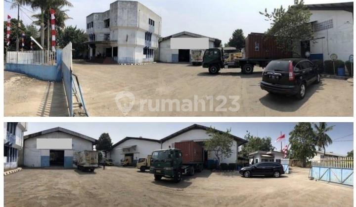 JUAL DIBAWAH HARGA NJOP / DISEWAKAN PABRIK DI CIKOKOL, MH. THAMRIN, TANGERANG 2