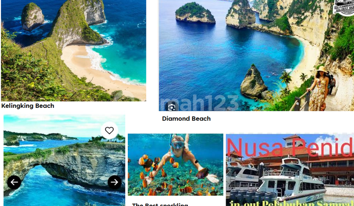 Dijual Lokasi Sangat Bagus Di Dekat Pulau Kelingking