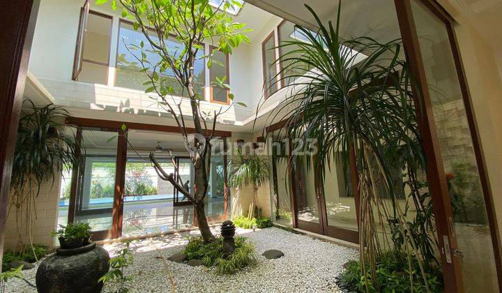 Tropical House With Beautiful Garden Pool In Kemang Pejaten Barat 1