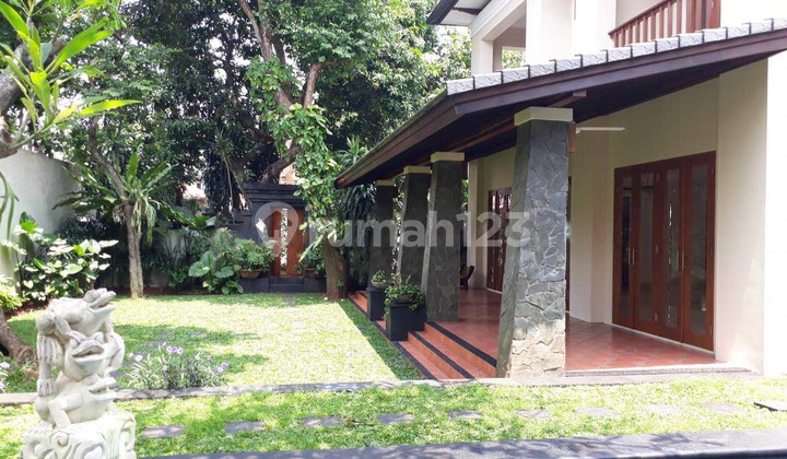 Rumah bagus bergaya tropical halaman luas dg pool  di Cilandak 2