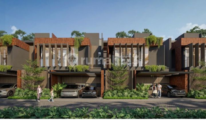 New nice resort-style townhouse in Serpong near BSD. New nice resort-style townhouse in Serpong near BSD.
