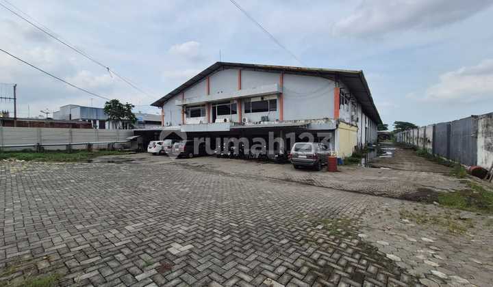 2.8 million/month Warehouse, Tambak Sawah, land included, Sidoarjo.