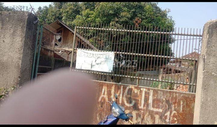 Dijual murah saja tnh pinggir jln sudah di pager di ciileduk 1