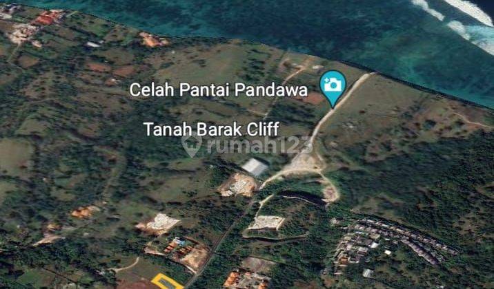 Commercial land in Karang Pandawa, Kutuh, close to Green Bowl Beach 1