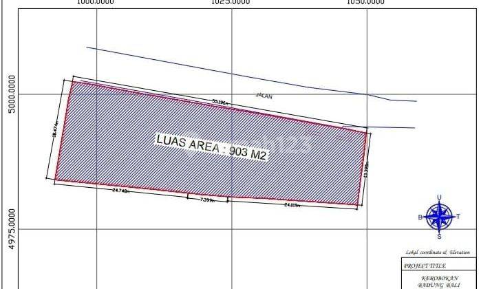 Land in the Villa Semer Kerobokan neighborhood, near Canggu, Umalas, Seminyak 2