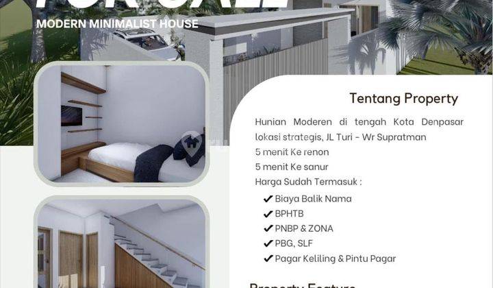 Rumah Indent Di Jalan Turi Kesiman Dekat Wr Supratman Tohpati 2